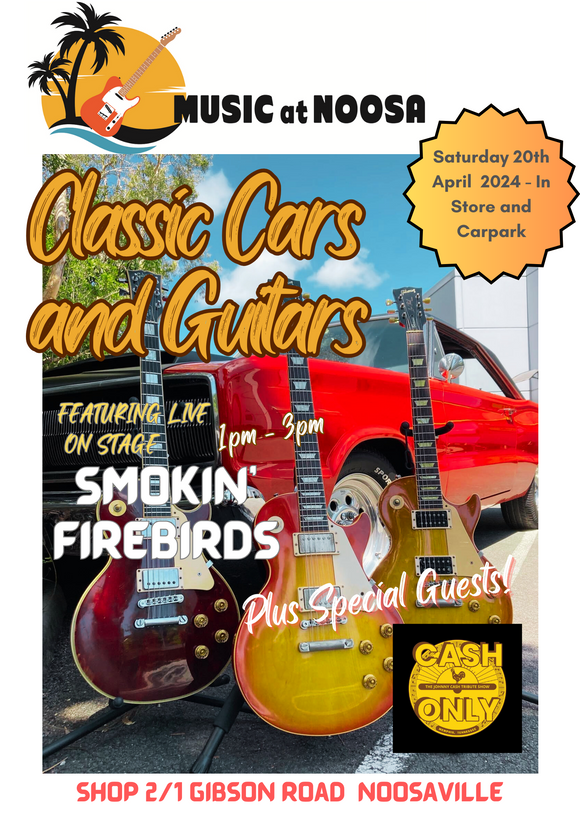 Its Back! Classic Cars and Guitars!