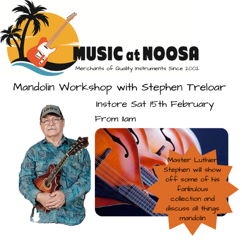 Mandolin Workshop with Stephen Treloar