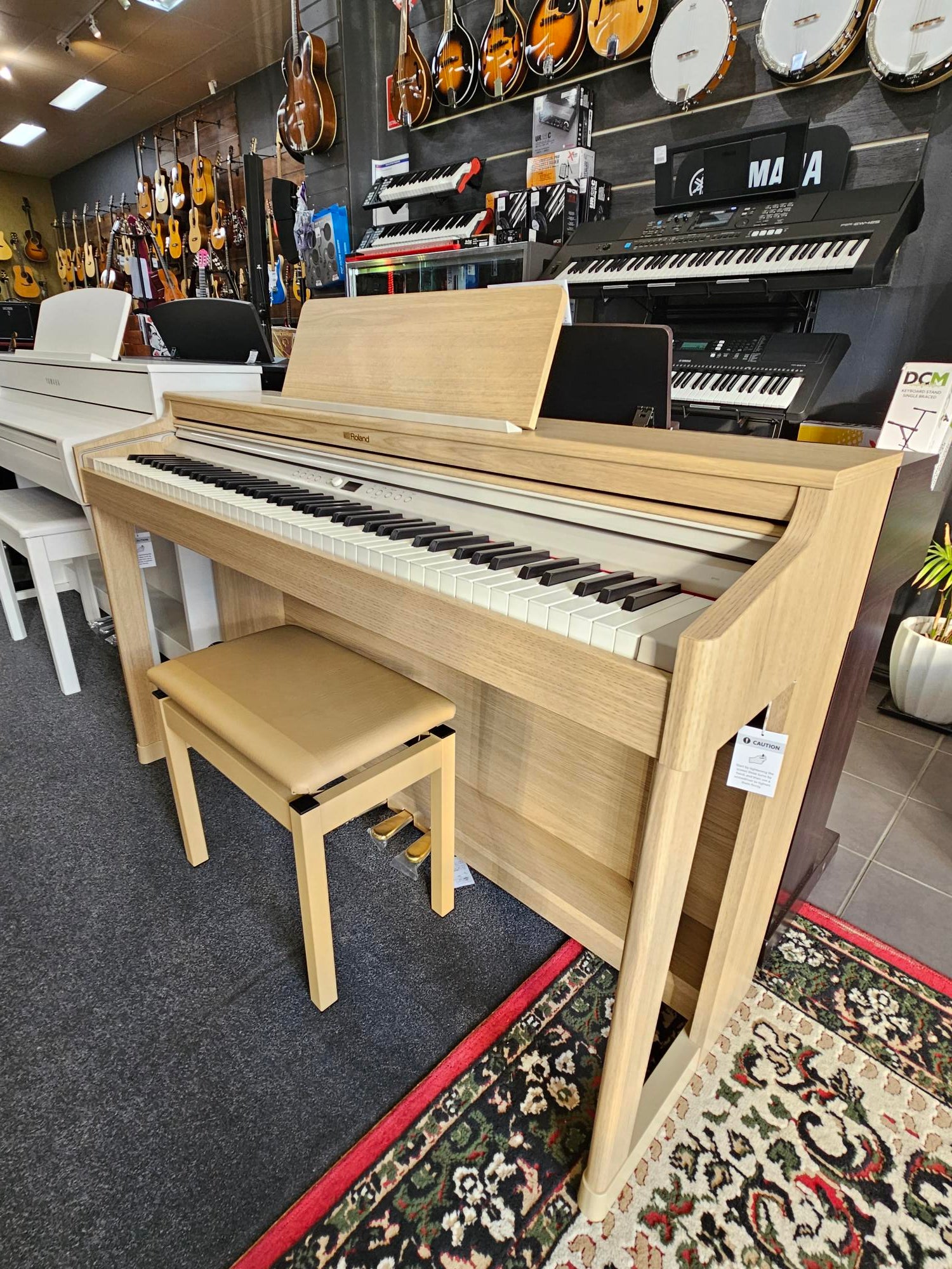 Roland RP701LA Digital Piano Light Oak