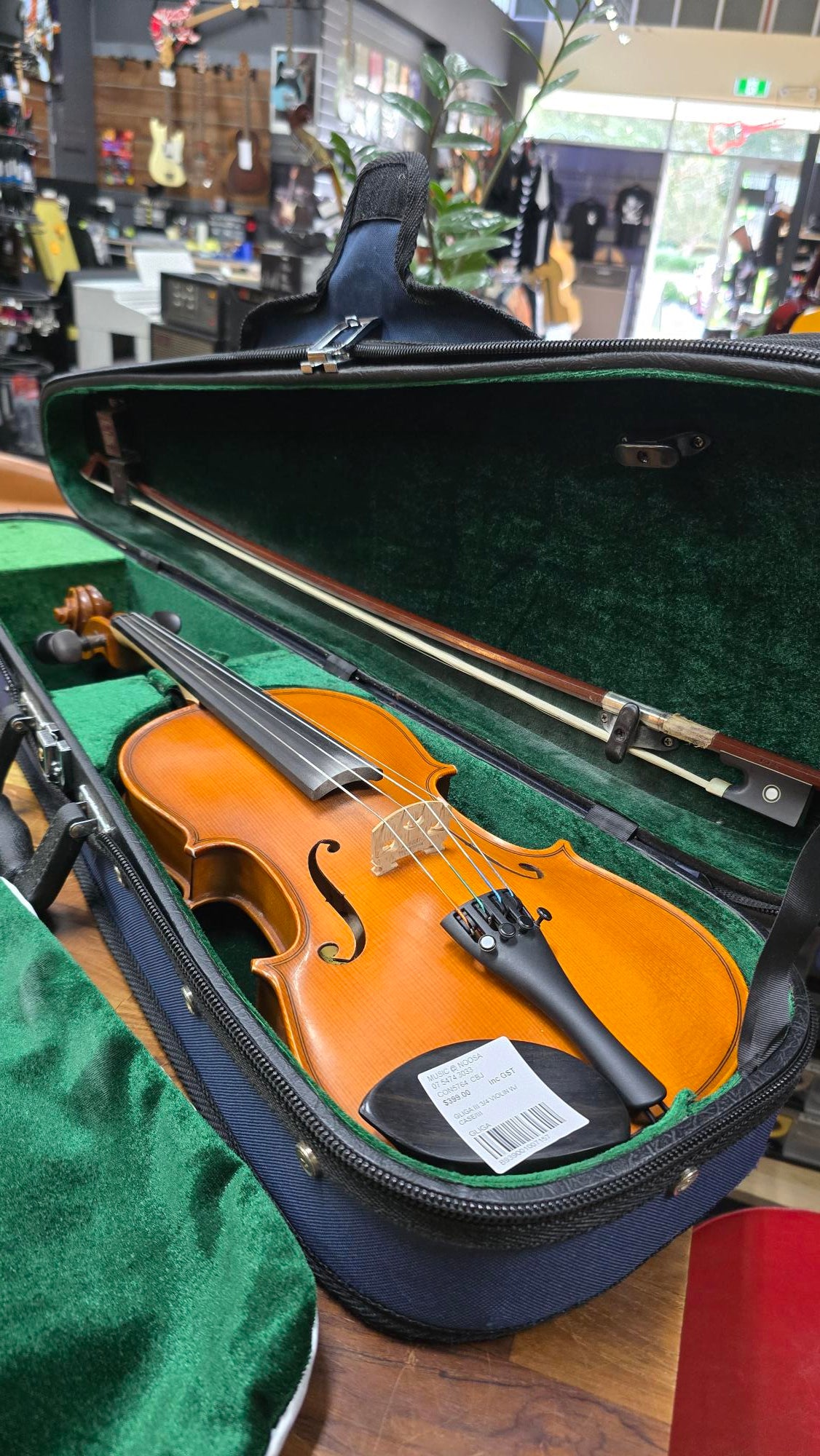 Gliga III 3/4 size Violin W/Case & Bow (Pre-Owned)