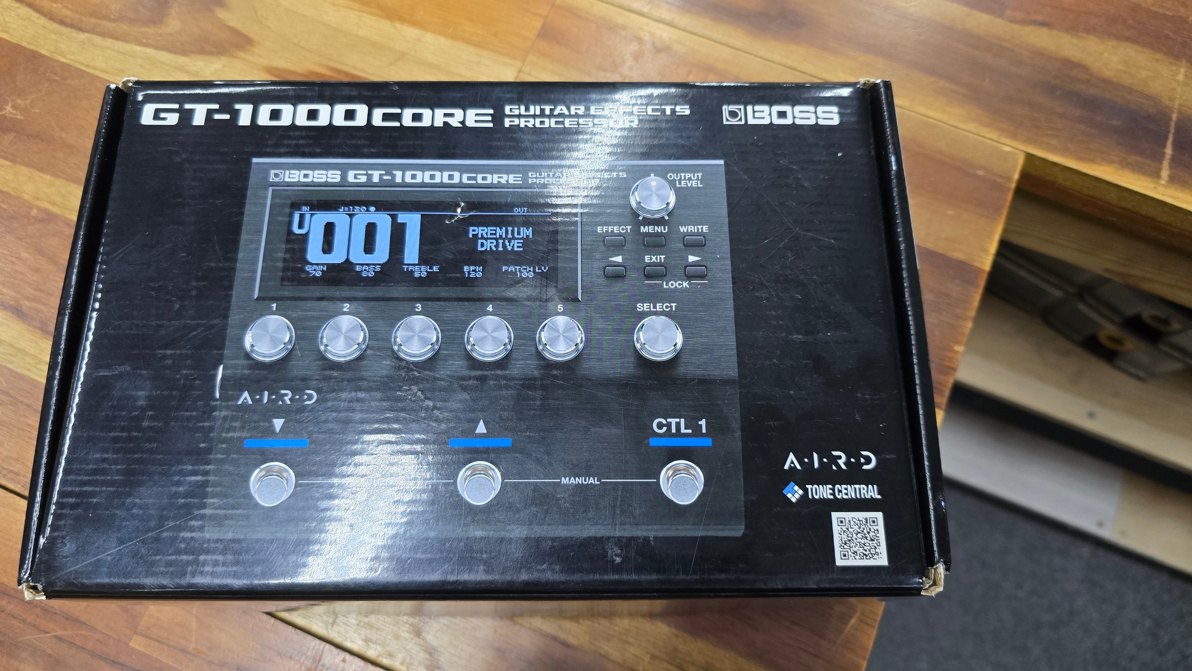 Boss GT 1000CORE Guitar FX Processor W/Box & P/supply (Pre-Owned