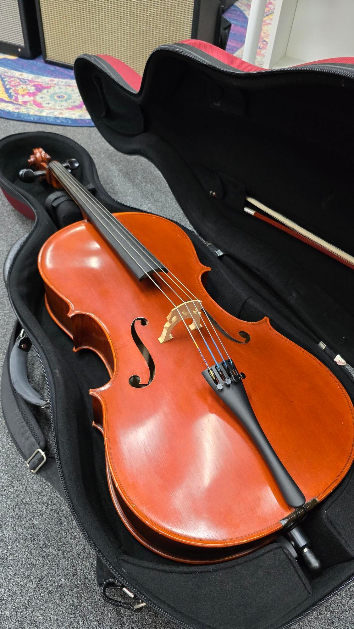Chamber 1/2 Cello w/Bow & Premium Case
