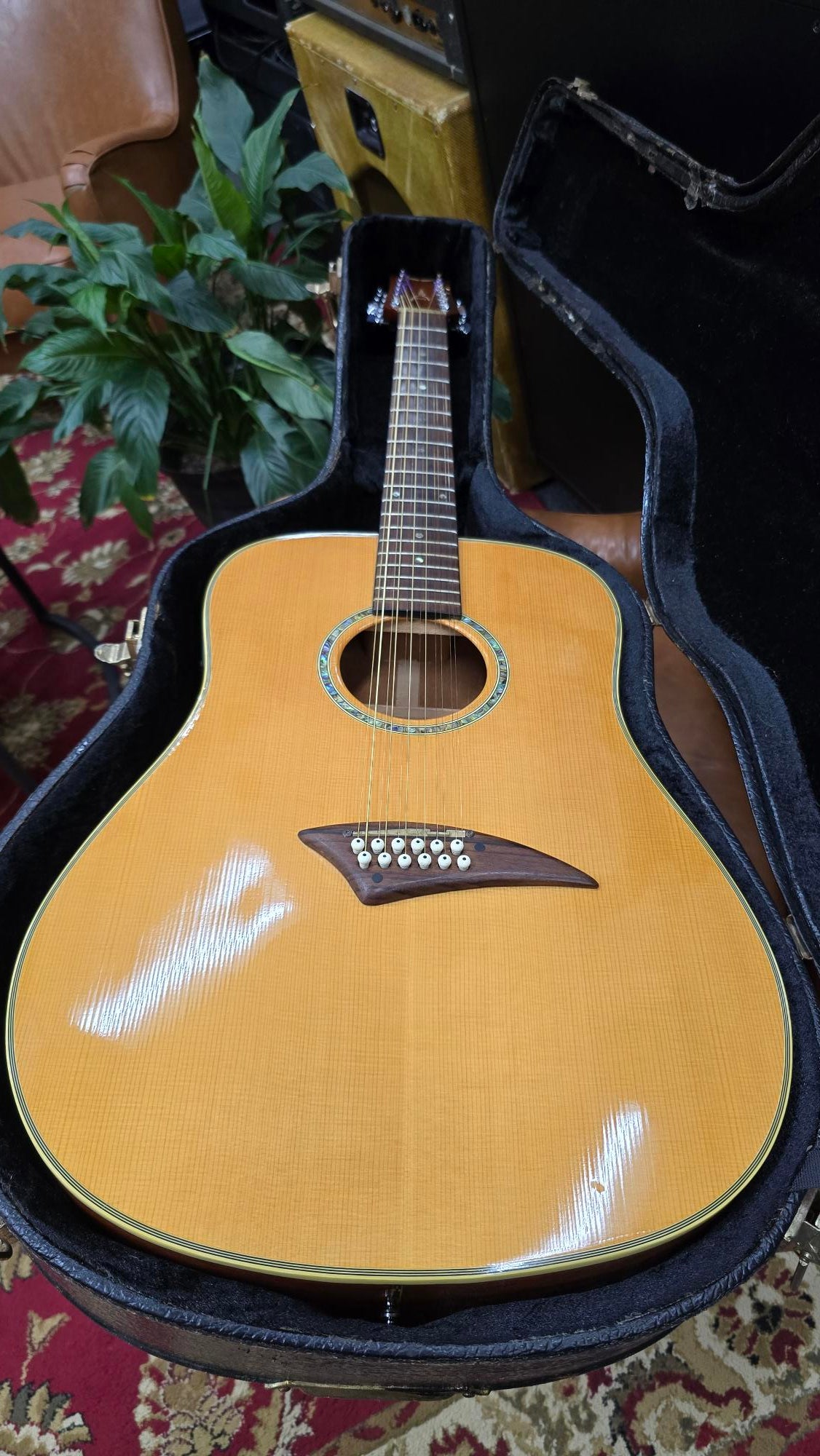 Dean S12 Tradition 12 String Acoustic/Electric Guitar W/Case (Pre-Owned)