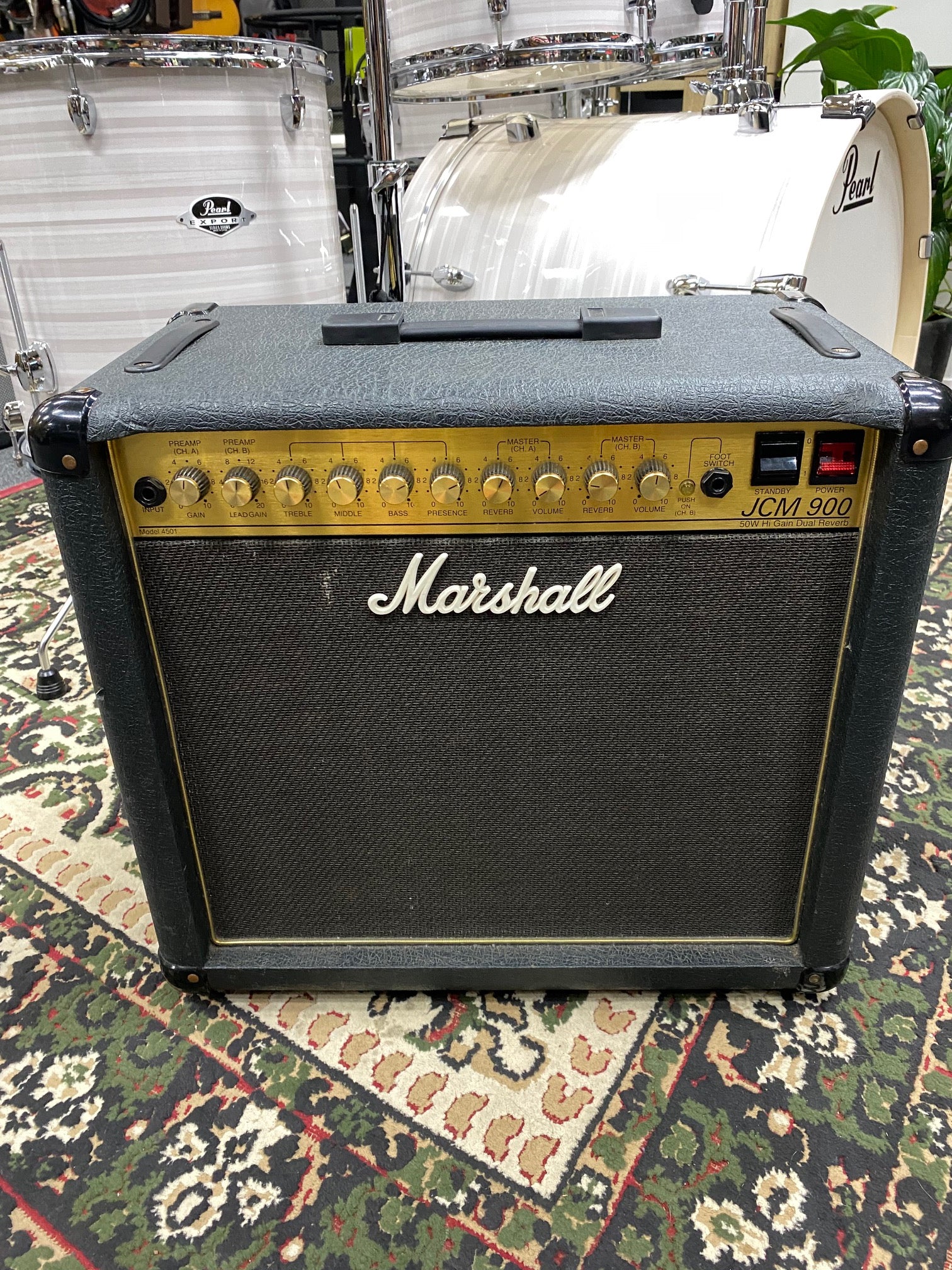 Marshall JCM-900 50w Hi-Gain Dual Reverb Combo (4501)