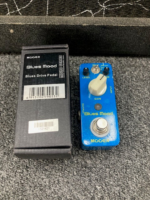 MOOER BLUES MOOD BLUES DRIVER FX EFFECTS PEDAL (Pre-Owned)