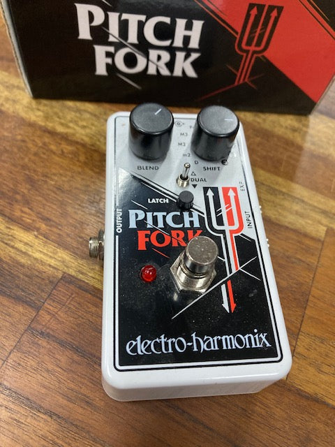 Electro-Harmonix Pitch Fork Digital Polyphonic Pitch Shifter FX Effects Pedal (Pre-Owned)