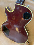 SOLD Vintage 1976 Gibson Les Paul Custom Electric Guitar Wine Red