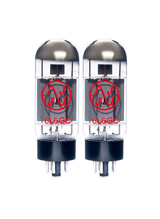 JJ Electronic 6L6 Power Tubes (Matched Pair) Vacuum Tubes that Excel with every Decibel