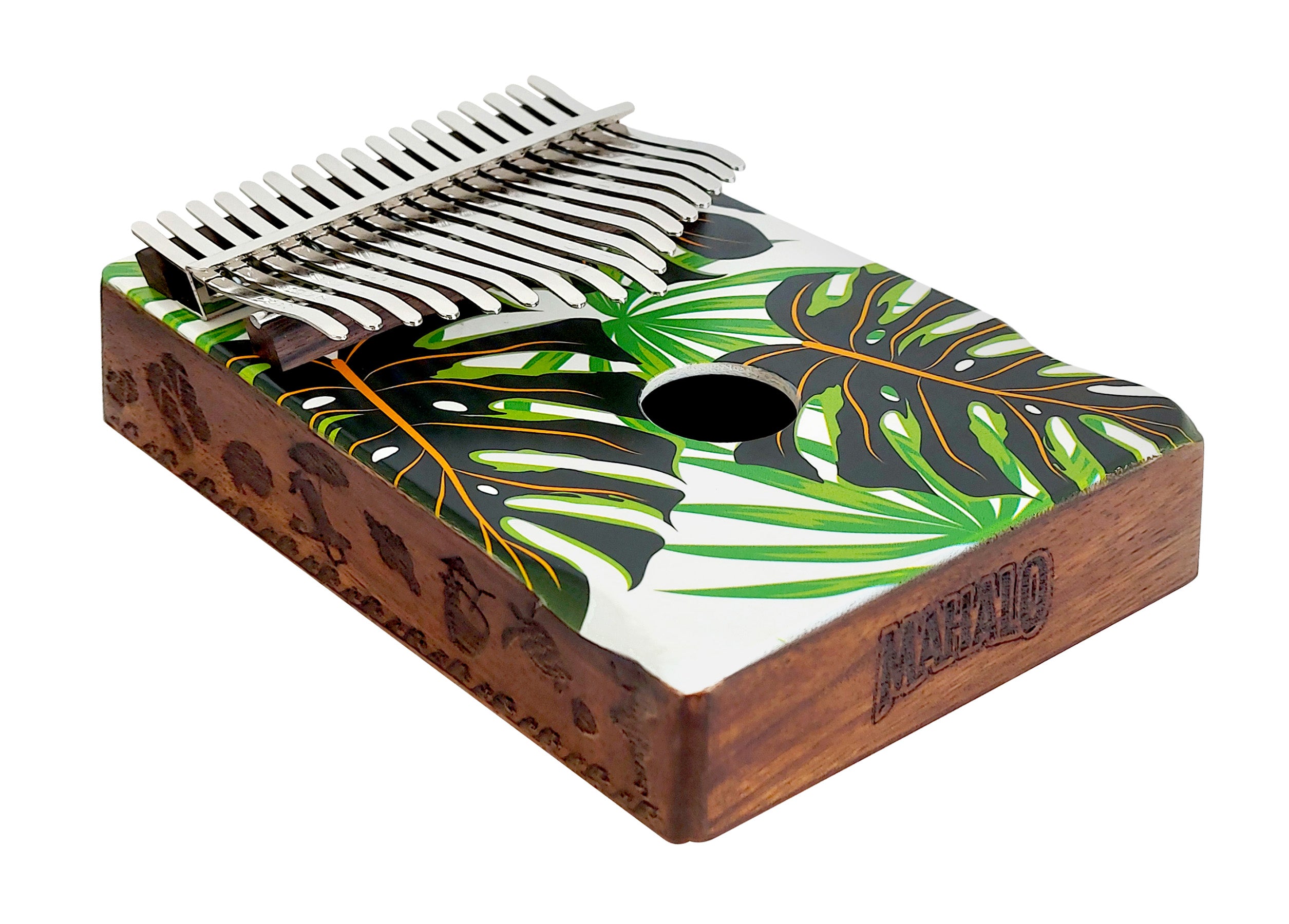 Kalimba Tropical leaf design monstera