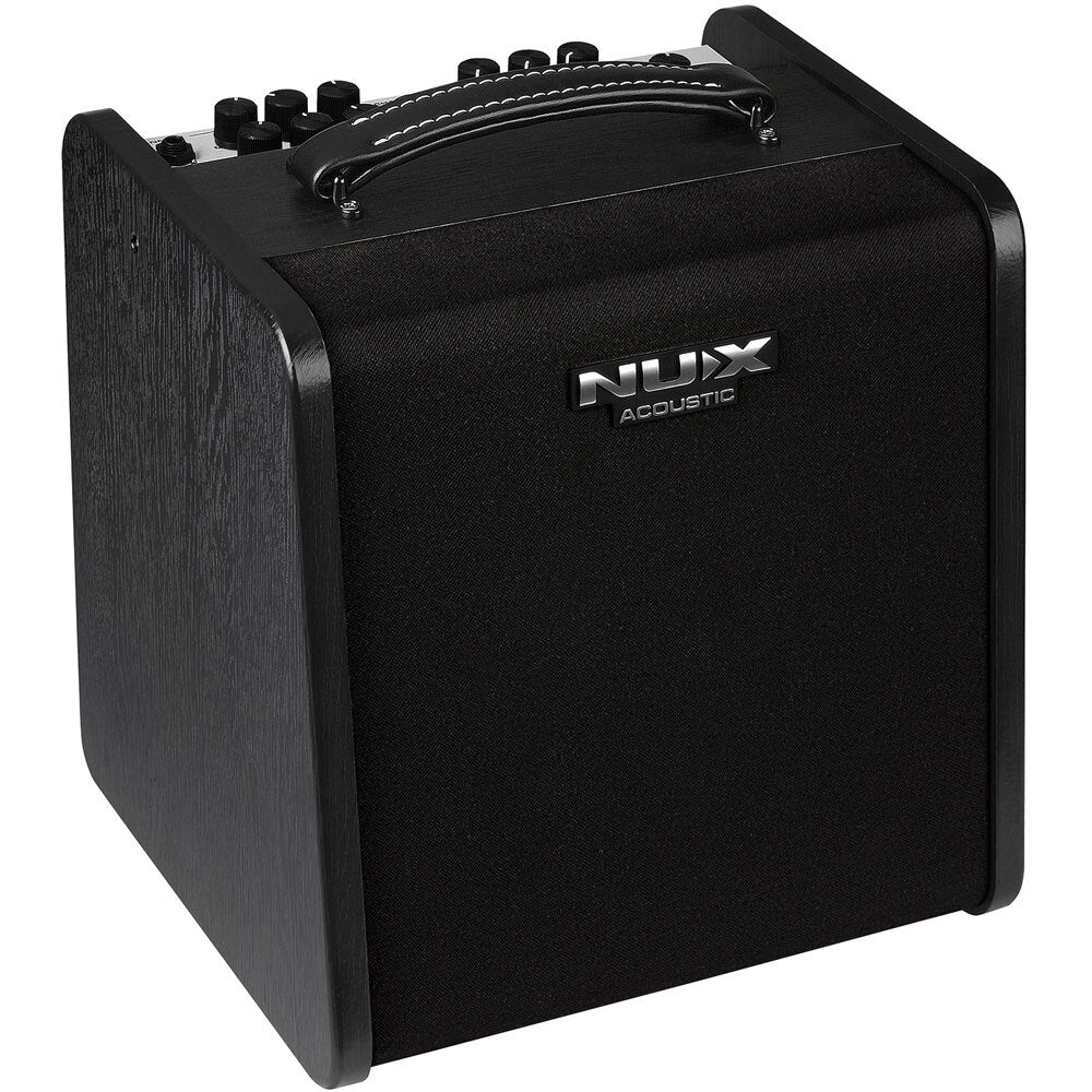 NUX Stageman II Studio, 60W Acoustic Guitar Amplifier with Digital FX 2-Channels with Routing Adjustable Post-effects