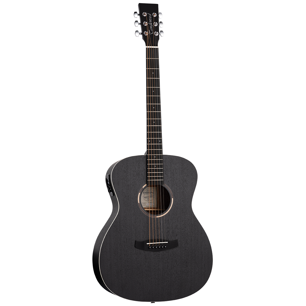 Tanglewood TWBBOE Blackbird Orchestra A/E Smokestack Satin Guitar