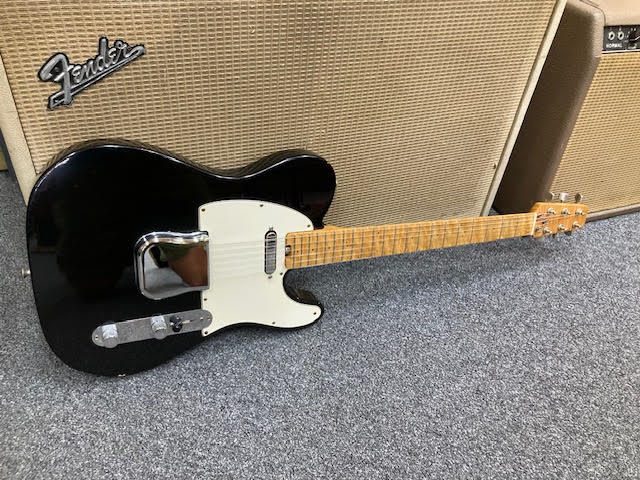 Fender Telecaster USA body - custom made neck w/ polyfoam case