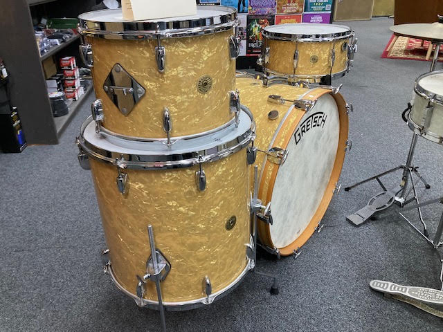 Gretsch Broadkaster 4 piece drum kit USA Reissue shell pack . ( preowned )