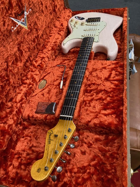 Fender Custom Shop Stratocaster Limited edition Shell Pink 2022 1960 Journeyman w/case