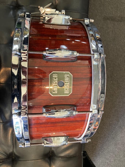 Gretsch Rosewood snare 14 x 6.5 w/ bag (preowned)