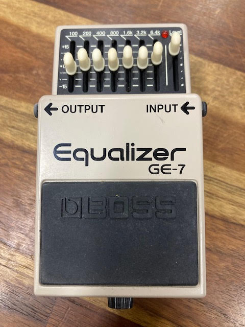 Boss GE-7 eq pedal (preowned)