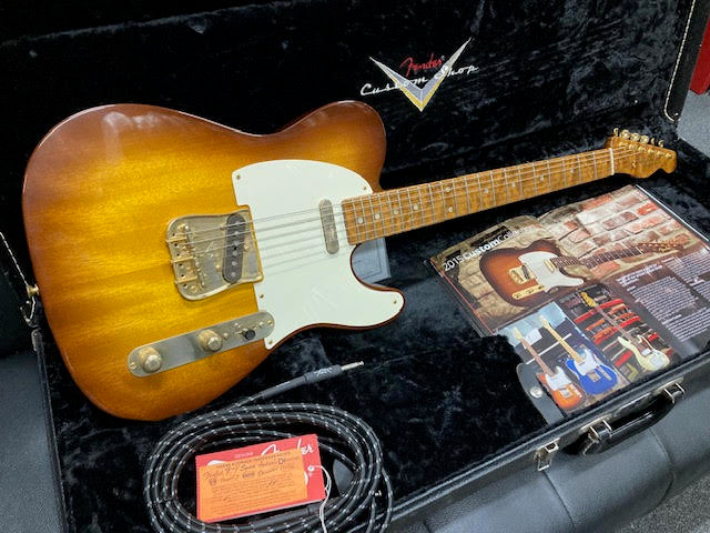 Fender Custom Shop Artisan 2015 Okoume telecaster w/ case