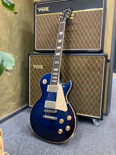 Gibson Les Paul Traditional 2015 Blue Burst w/ hardcase