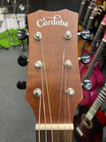 Cordoba Mini II MH-CE Nylon String Travel Guitar w/GigBag and Pickup