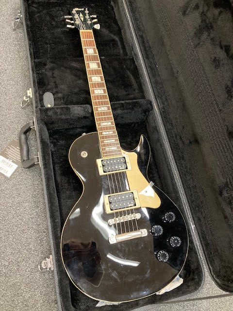 Cort LP CR230 Classic Rock black electric guitar w/ hardcase