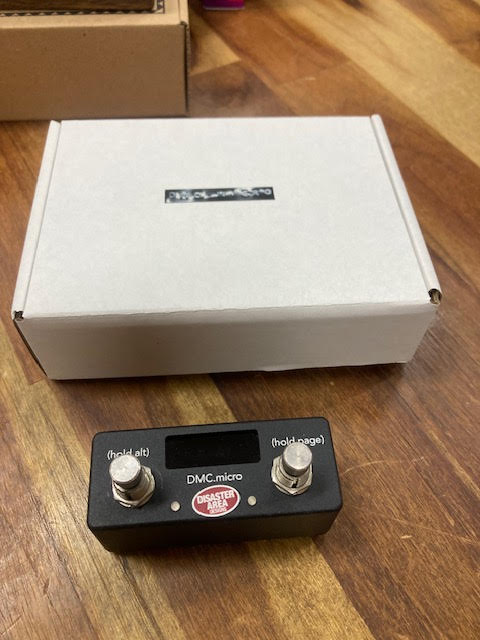 Disaster Area Designs DMC Micro Gen-3 Midi Foot Controller (preowned)
