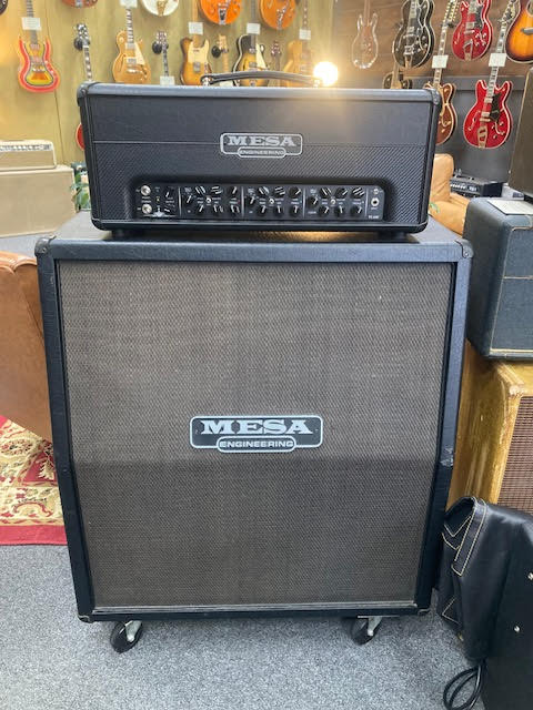 MESA BOOGIE TRIPLE CROWN 100 HEAD BLACK w/ 4x12 cab + footswitch