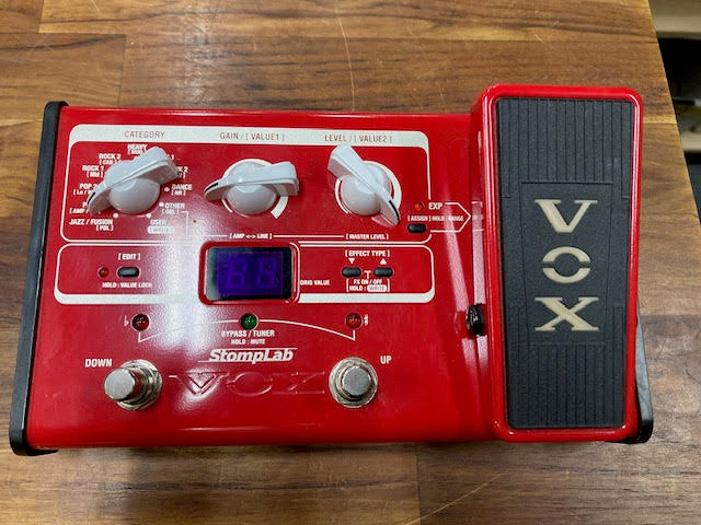 VOX Bass Stomp Lab pedal (preowned )