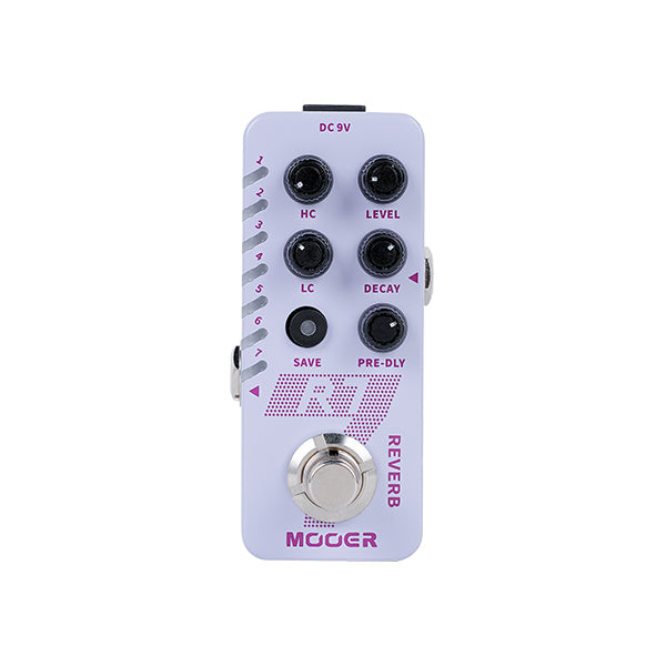 MOOER R7 REVERB PEDAL