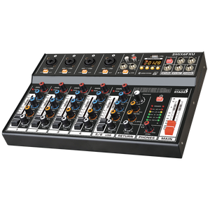 Italian Stage 2MIX6FXU 6-Channel Stereo Mixer