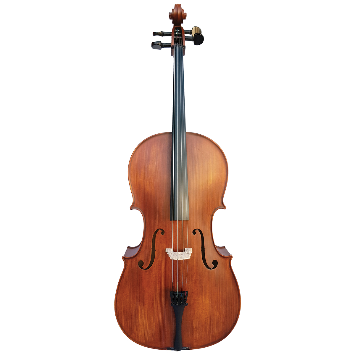 Vivo Student 1/2 Cello Outfit with Professional Setup .