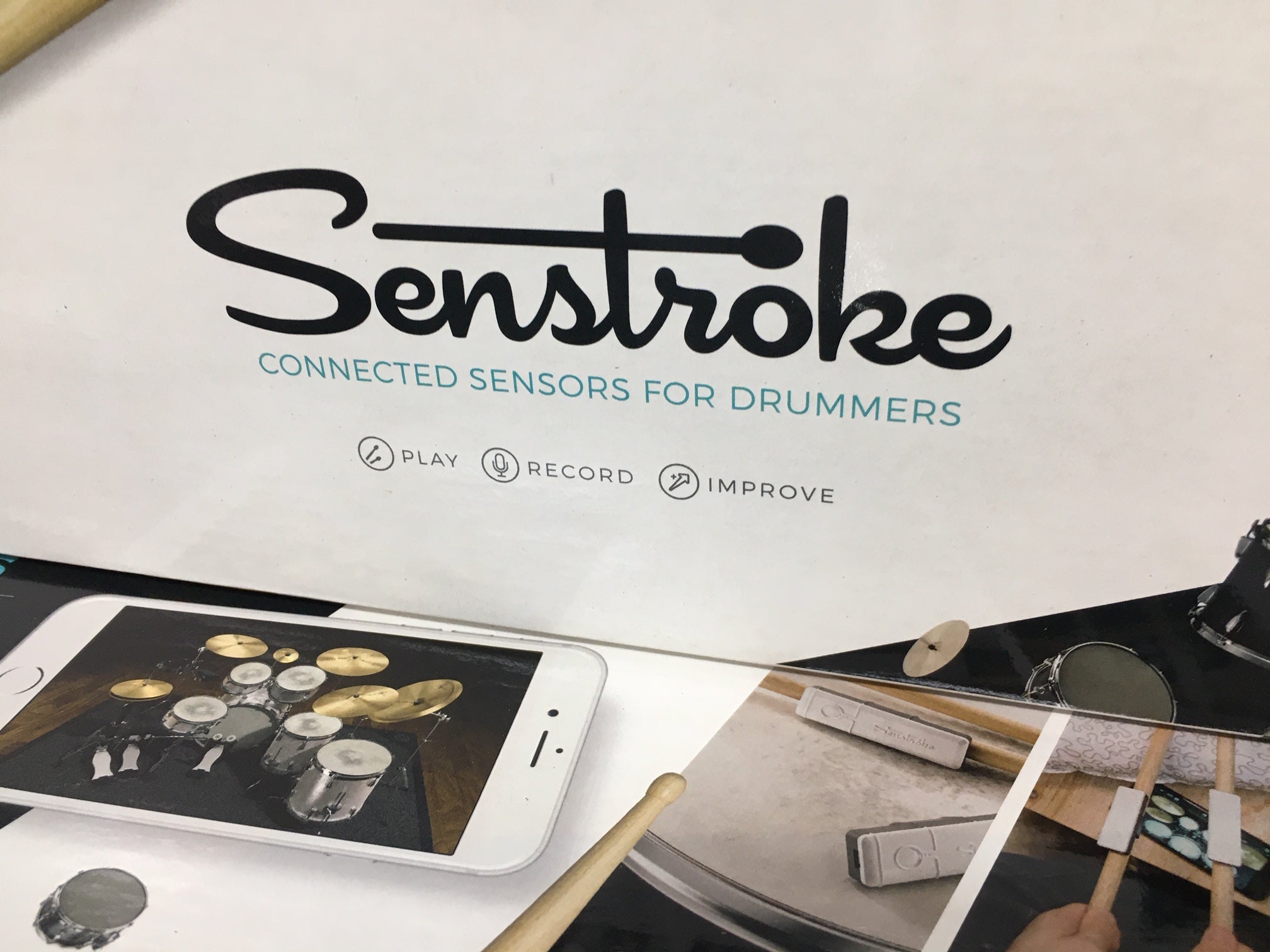 senstroke learn drums easy bluetooth technology