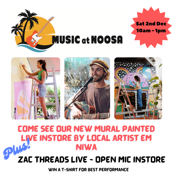 Live Art Installation and Live Music Instore - Sat 2nd Dec