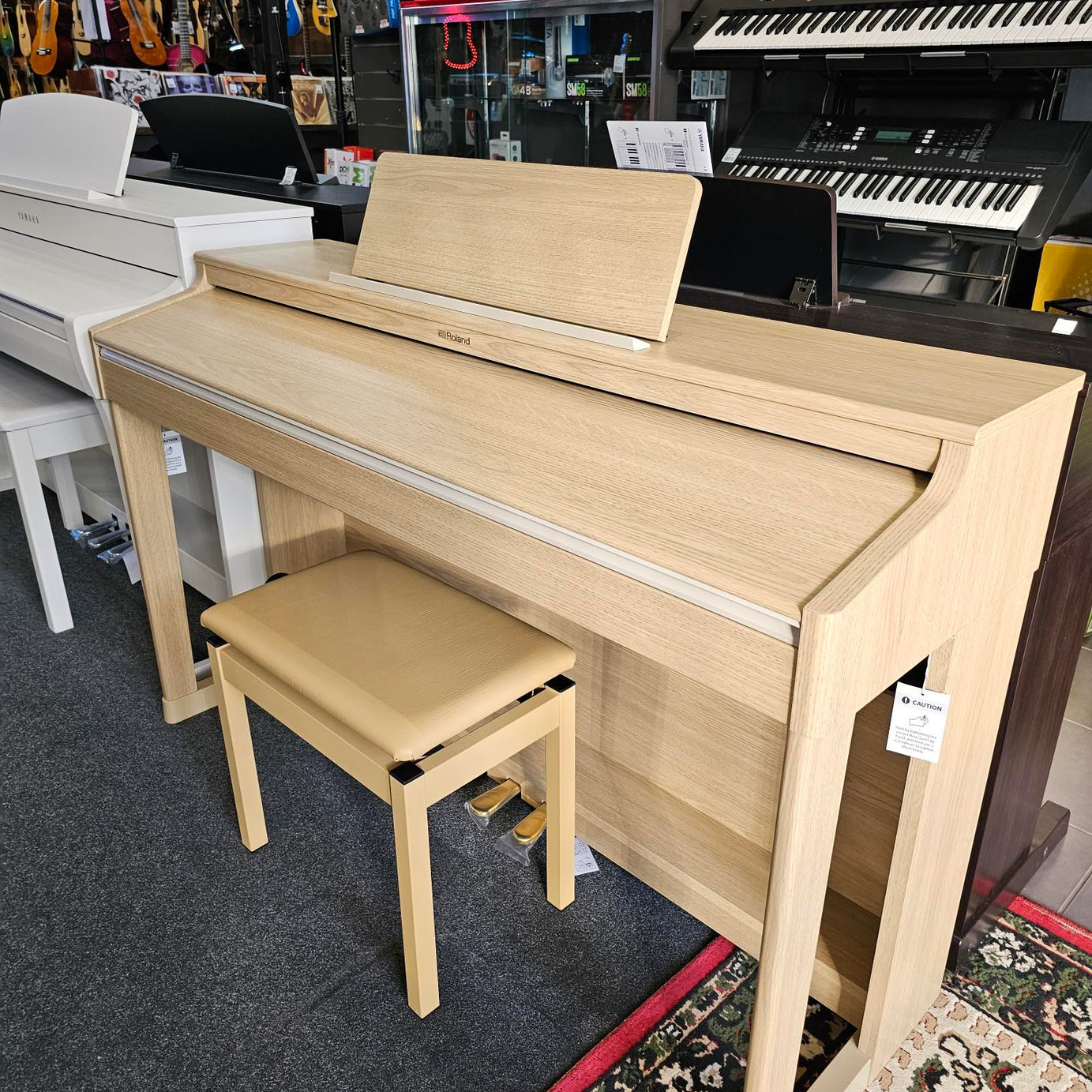 Roland RP701LA Digital Piano Light Oak