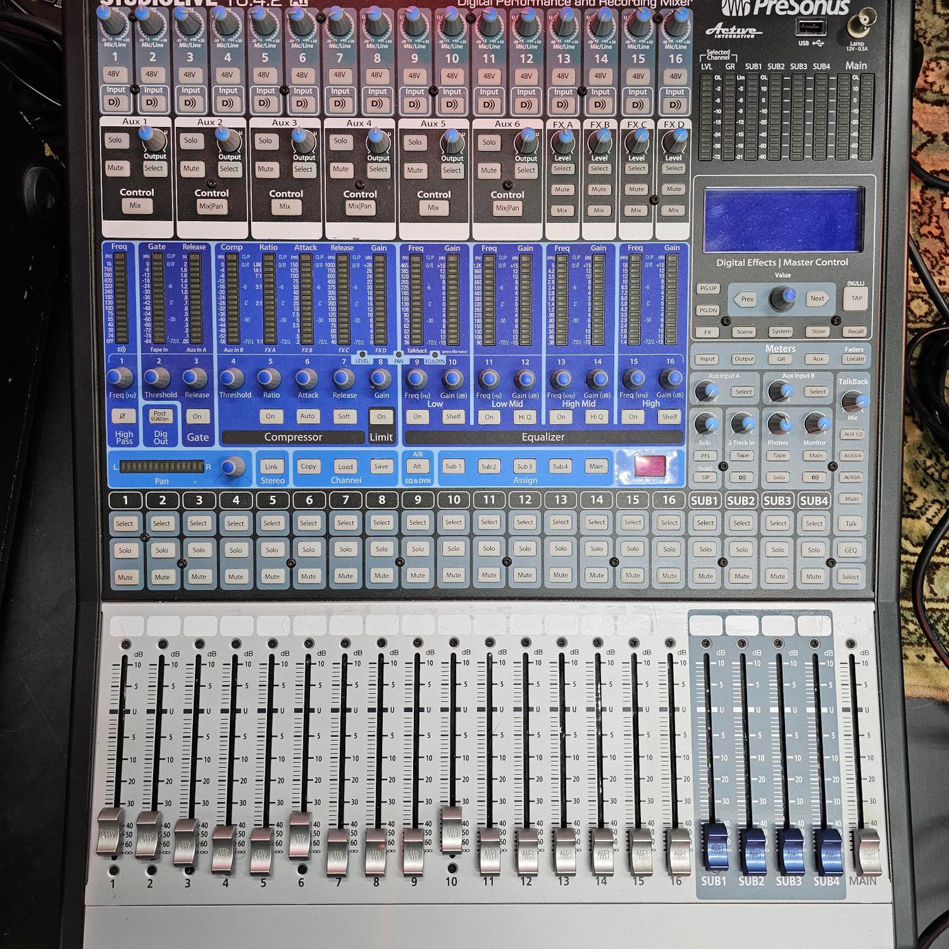 Pre-Sonus 16.4.2 Studio Live Digital Mixer With built in FX (Pre-Owned)