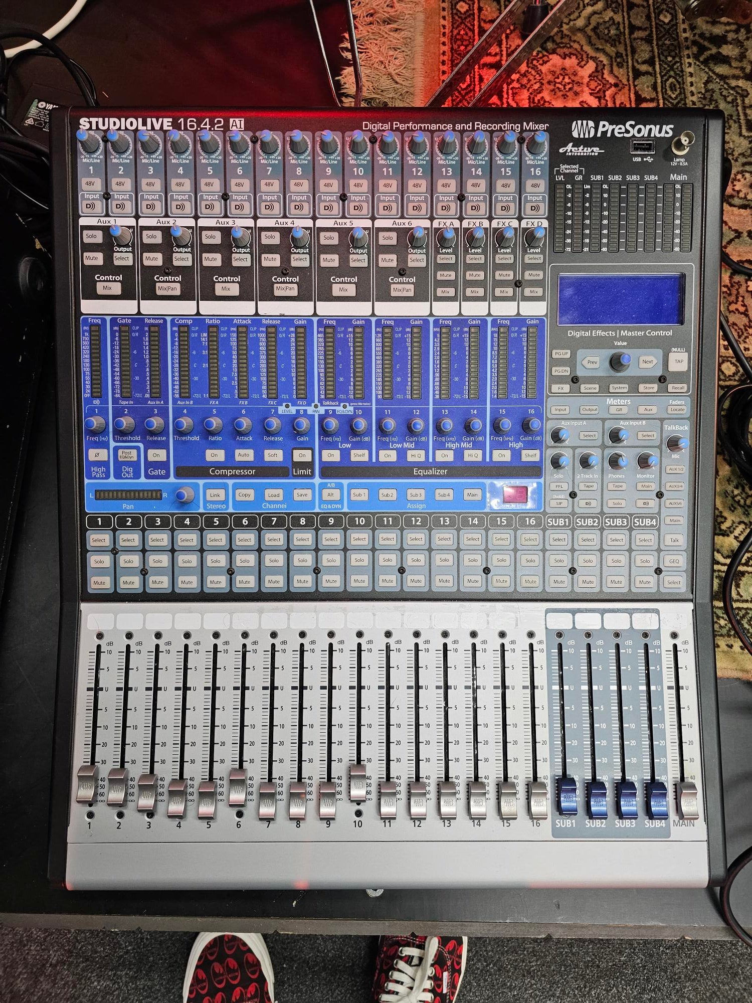 Pre-Sonus 16.4.2 Studio Live Digital Mixer With built in FX (Pre-Owned)