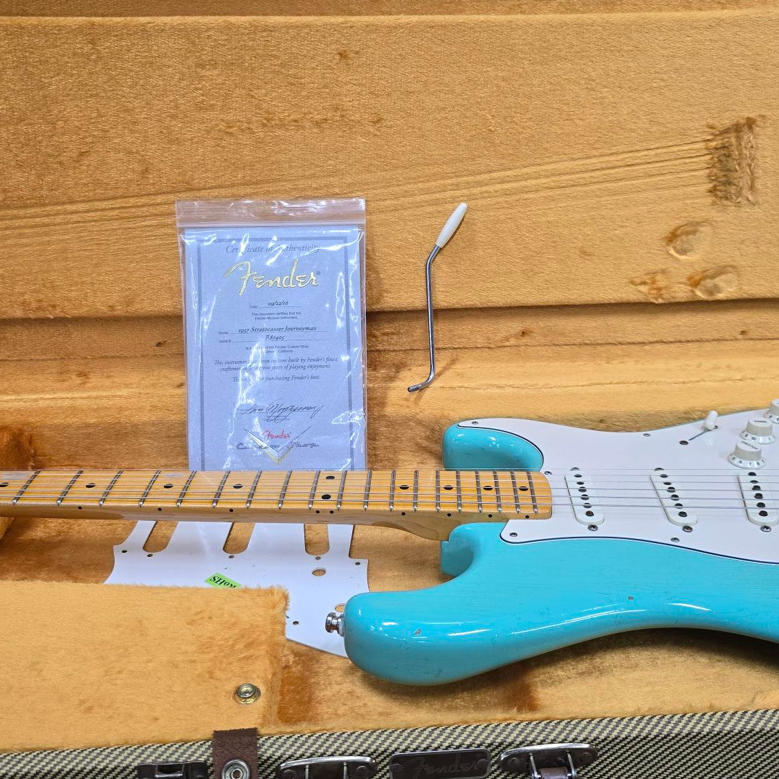 Fender Customshop 57RI Journeyman Relic Stratocaster 2016 w/ case