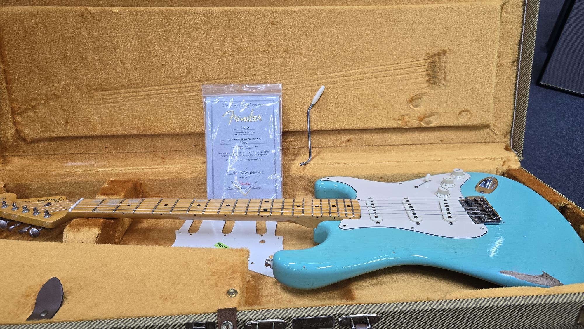 Fender Customshop 57RI Journeyman Relic Stratocaster 2016 w/ case