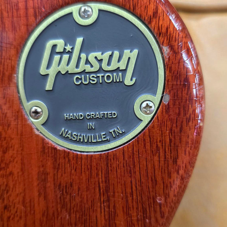SOLD - Gibson Les Paul Washed Cherry Custom Shop Murphy Lab Aged Light Relic (Pre-Owned)