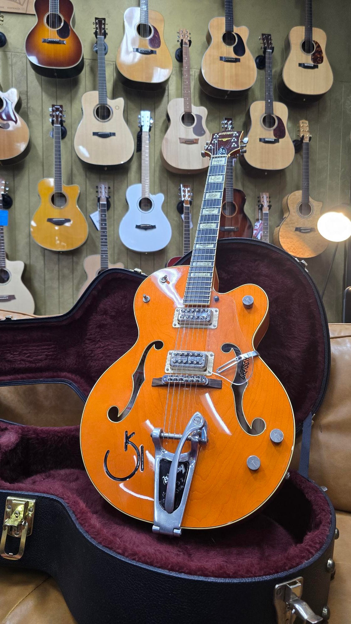 2010 Gretsch Gretsch Reverend Horton Heat 6120RHH Electric Guitar W/Case (Pre-Owned)