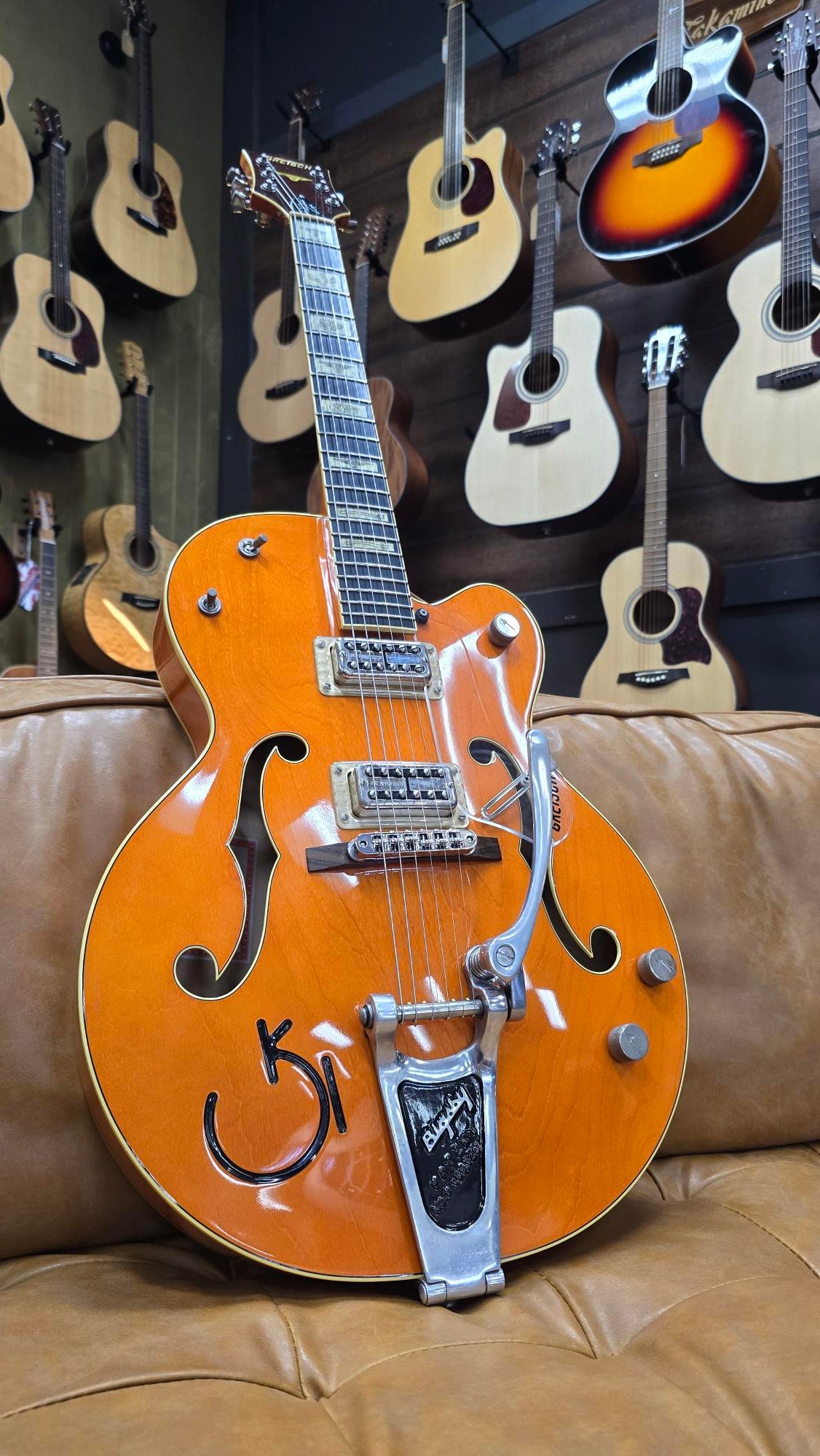 2010 Gretsch Gretsch Reverend Horton Heat 6120RHH Electric Guitar W/Case (Pre-Owned)