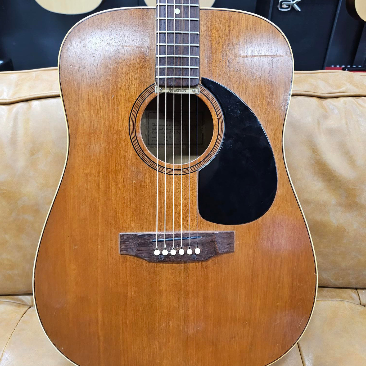 1968 Maton CW80 Acoustic Guitar W/Case (Pre-Owned)