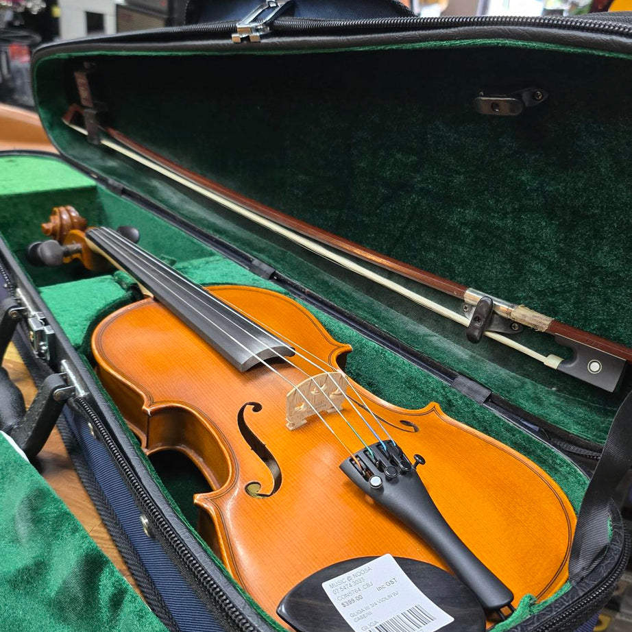 Gliga III 3/4 size Violin W/Case & Bow (Pre-Owned)