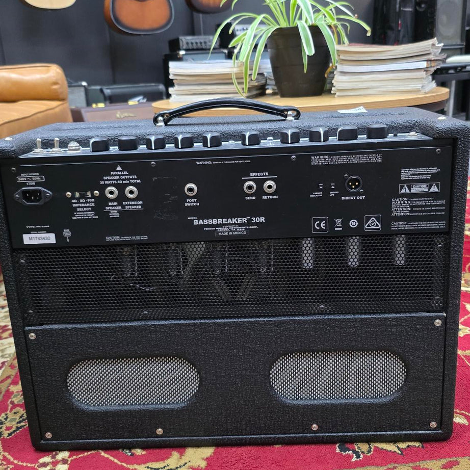 Fender Bassbreaker 30R Electric Guitar Amplifier W/footwitch and Cover (Pre-Owned)