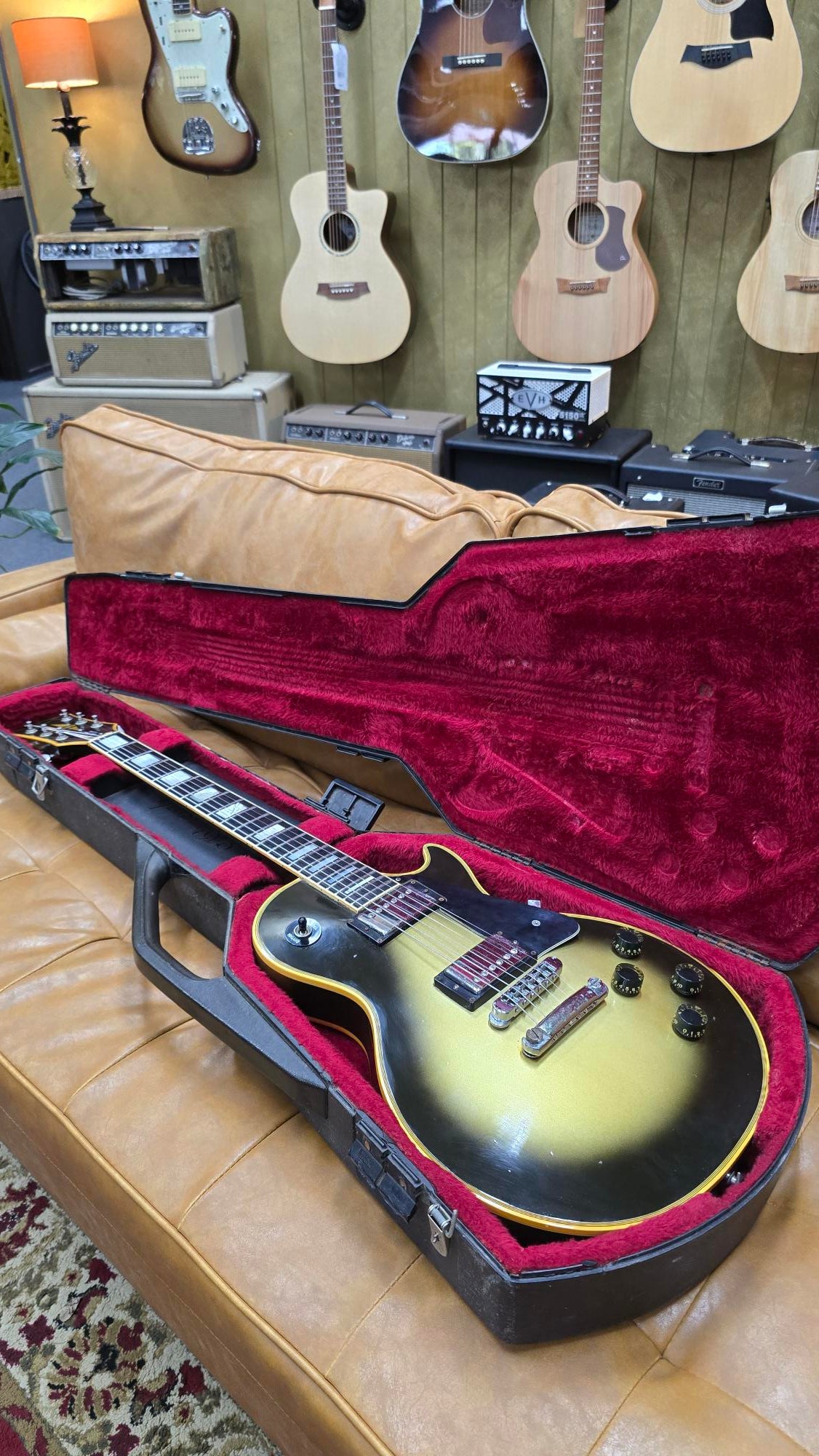 1981 Gibson Les Paul Custom SilverBurst Electric Guitar W/Original Case