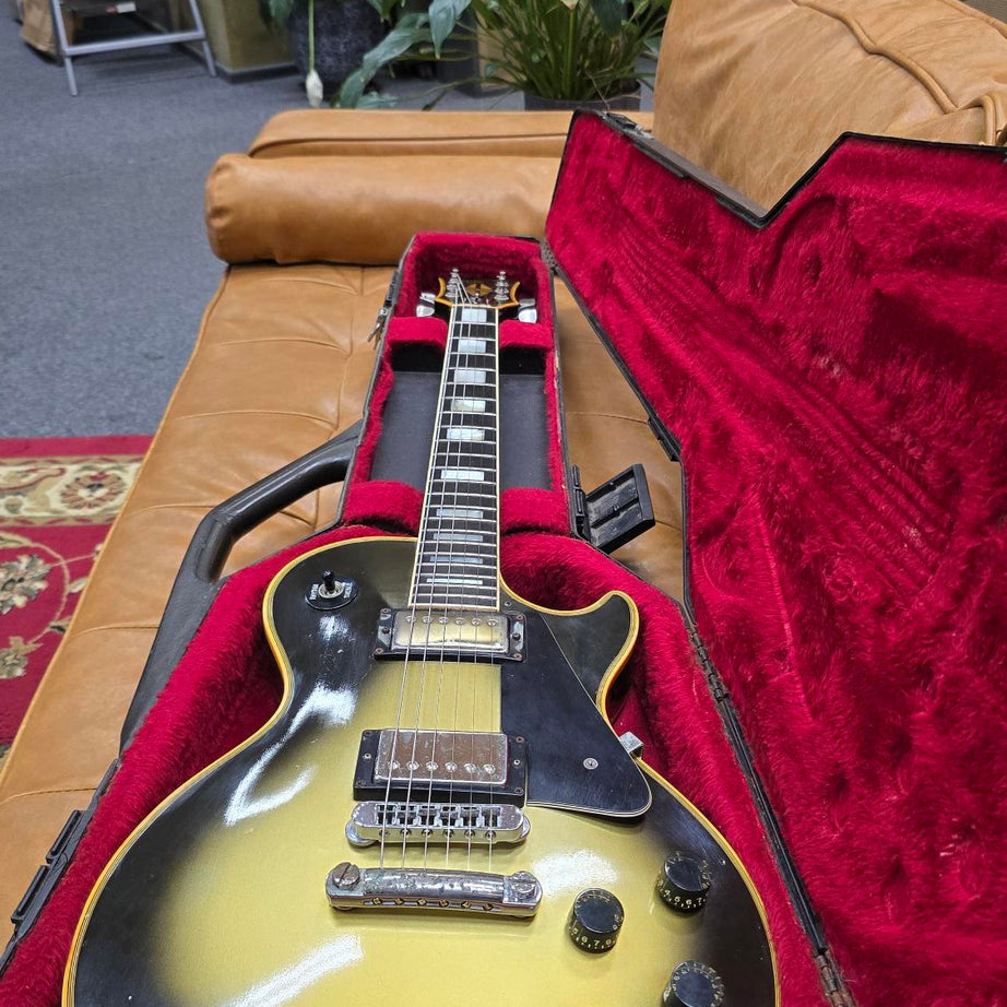 1981 Gibson Les Paul Custom SilverBurst Electric Guitar W/Original Case