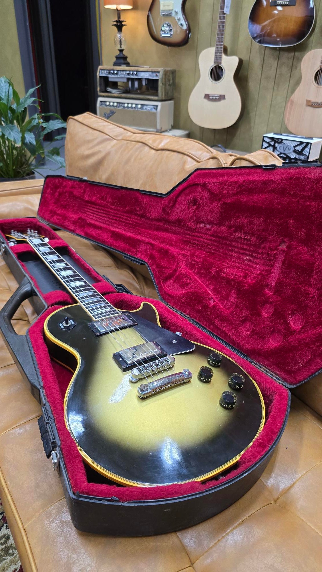 1981 Gibson Les Paul Custom SilverBurst Electric Guitar W/Original Case