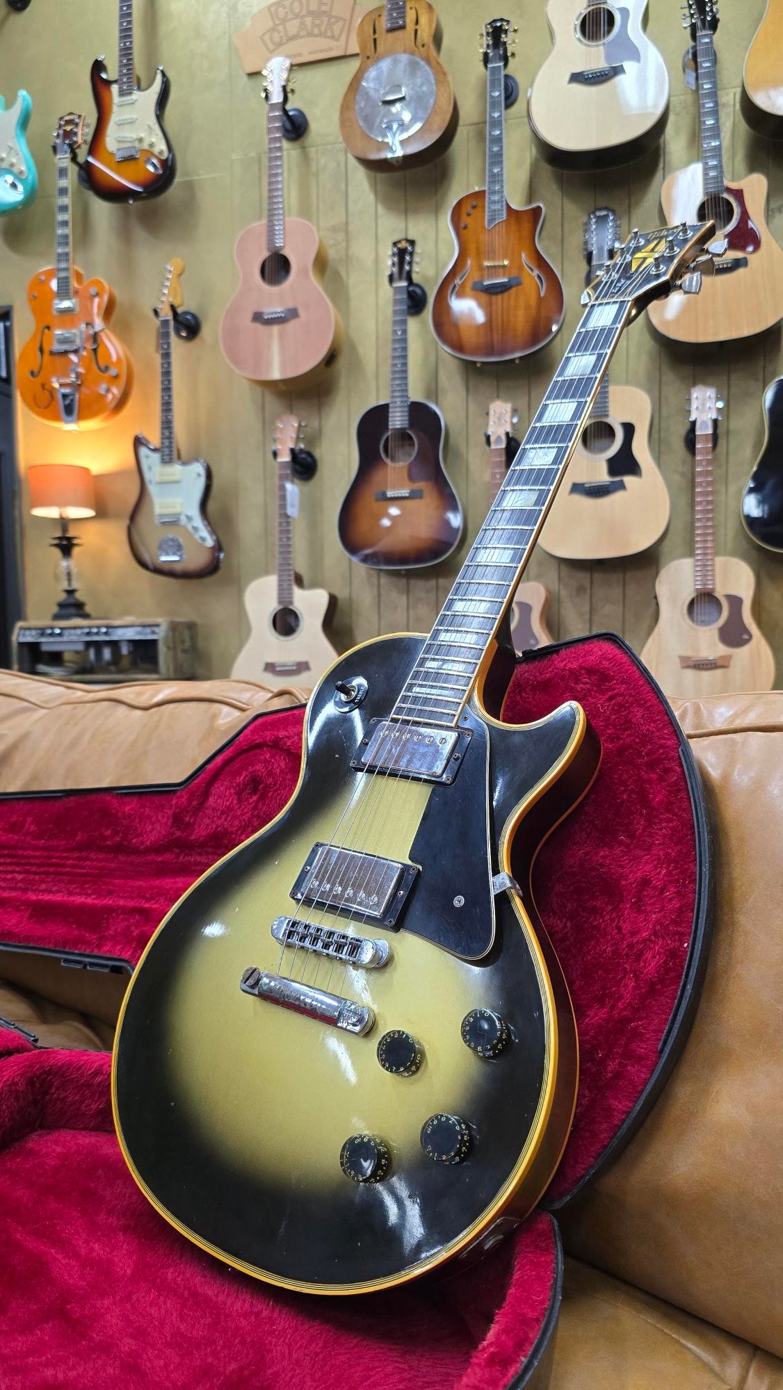 1982 Aria Pro II TA-70 Electric Guitar W/hardcase (Pre-Owned