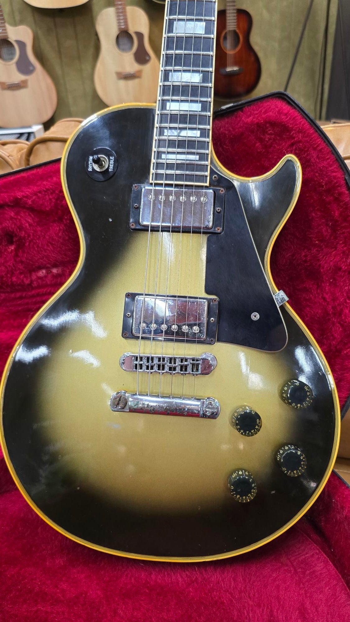 1981 Gibson Les Paul Custom SilverBurst Electric Guitar W/Original Case