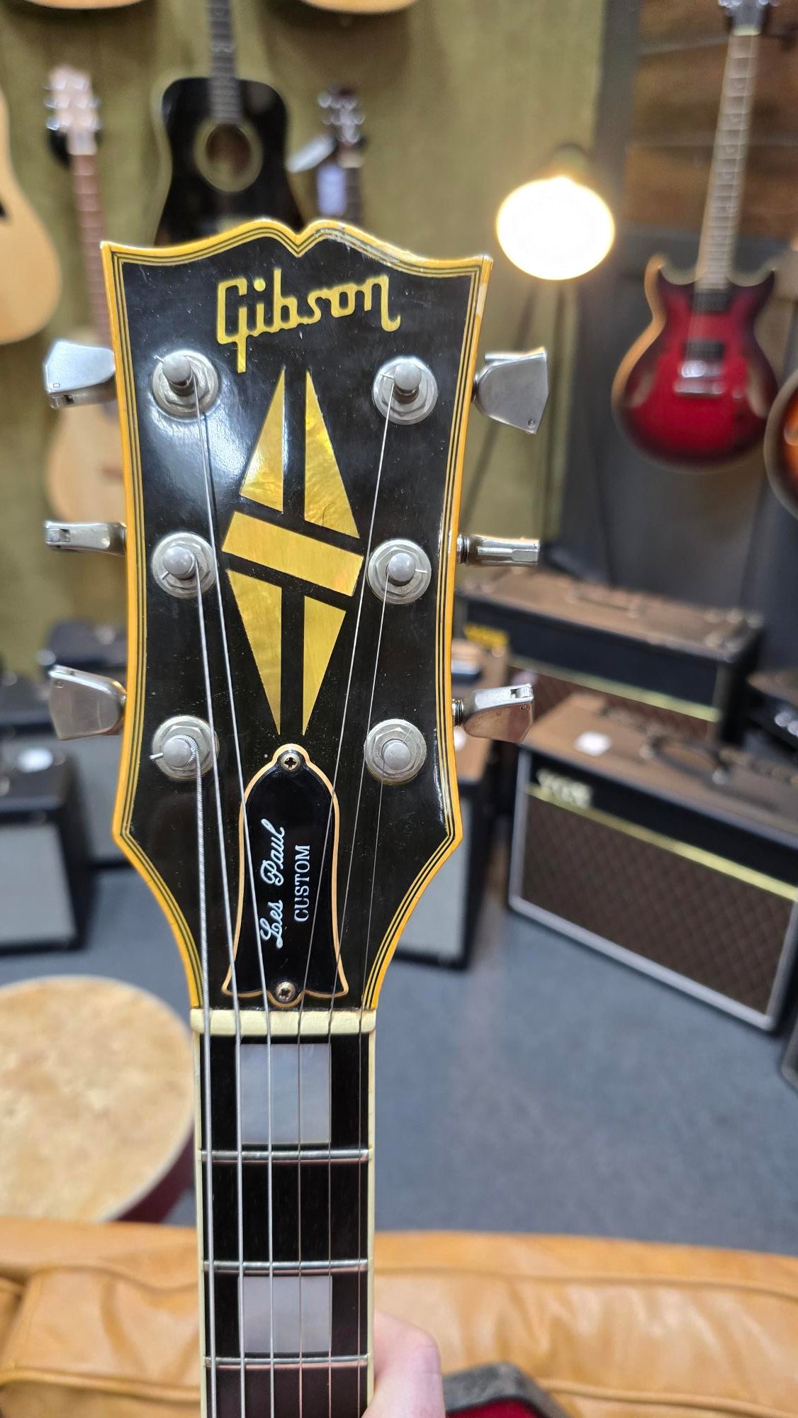 1981 Gibson Les Paul Custom SilverBurst Electric Guitar W/Original Case