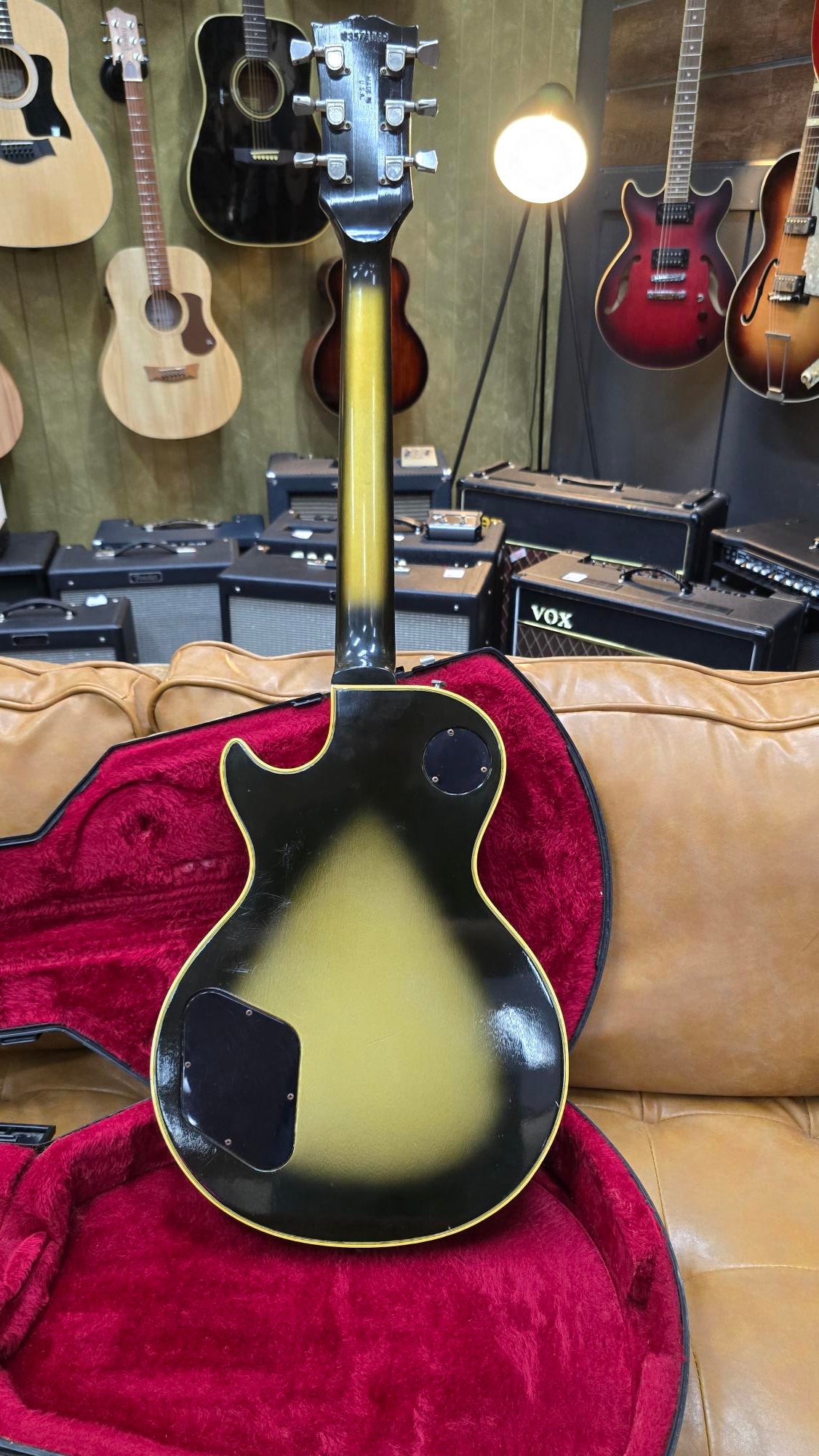 1981 Gibson Les Paul Custom SilverBurst Electric Guitar W/Original Case